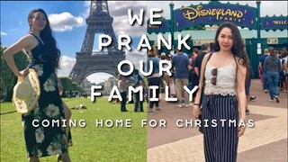 WE PRANK OUR FAMILY WITH SURPRISE GUEST FROM EUROPE