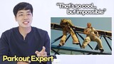 Parkour Expert Breaks Down Parkour Scenes from Movies
