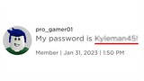 This Roblox Player LEAKED Their Password
