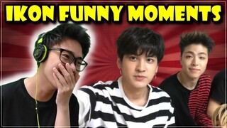 IKON FUNNY MOMENTS REACTION