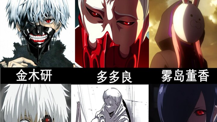[Tokyo Ghoul] What all the characters look like after taking off their masks, so handsome that they 