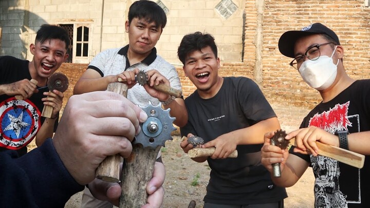 TANDING BEYBLADE DARI GEAR MOTOR SUPRA BARENG YOGA GEMBUL ! HOMEMADE BEYBLADE BATTLE