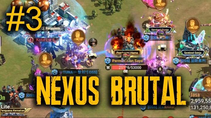 NEXUS BRUTAL AWAL WAR LANGSUNG KEBAKAR - PART 3 STATE OF SURVIVAL