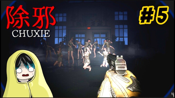 TAHAN JUMPSCARE SAMBIL NEMBAKIN HANTU! - Chuxie Part 5