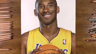 [Color pencil drawing] Kobe Bryant