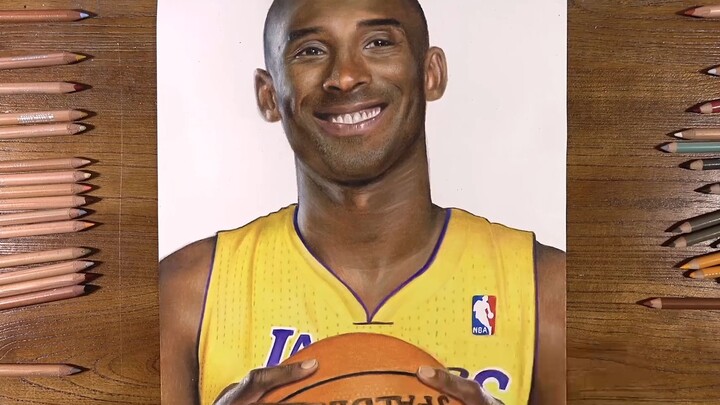 [Arts] Lukisan Pensil - Kobe Bryant