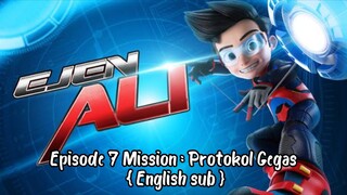 Ejen ali season 1 Episode 7 Mission : Protokol Gegas { English sub } [ FULL EPISODES ]