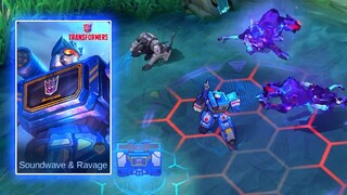 Popol & Kupa | Soundwaves Decepticons Transformers Skin MLBB Spotlight