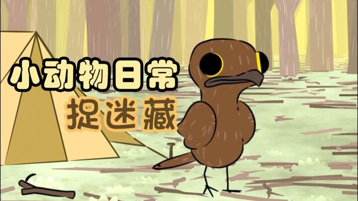 捉迷藏🐥🌿😭-【小动物日常 | Natural Habitat Shorts】中英双字