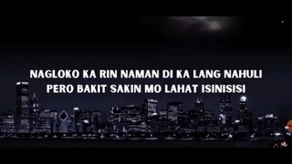 Nagloko karin naman di ka lang nahuli