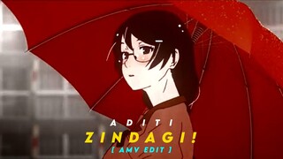 Aditi Zindagi 🇮🇳 | [Amv Edit] , [Hindi Amv] . Alight Motion Edit 📱(Preset !!! ) #vibeedit