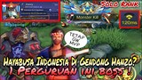 Ketika Top Hayabusa Indonesia Di gendong Hanzo.. Mobile Legends Stenly Hayabusa Gameplay