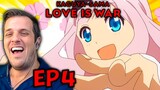 Kaguya Sama Love is War Episode 4 REACTION
