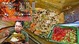 LANGGANAN BU ANA BUPATI BOJONEGORO ||| WARUNG BELUT MBOK SRI SUWALOH BALEN - kuliner Bojonegoro