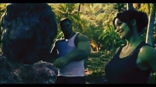 She Hulk training scene with The Hulk in Hindi