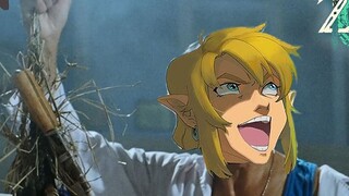 The host is really good at playing consoles: Hyrule Art Creation #180