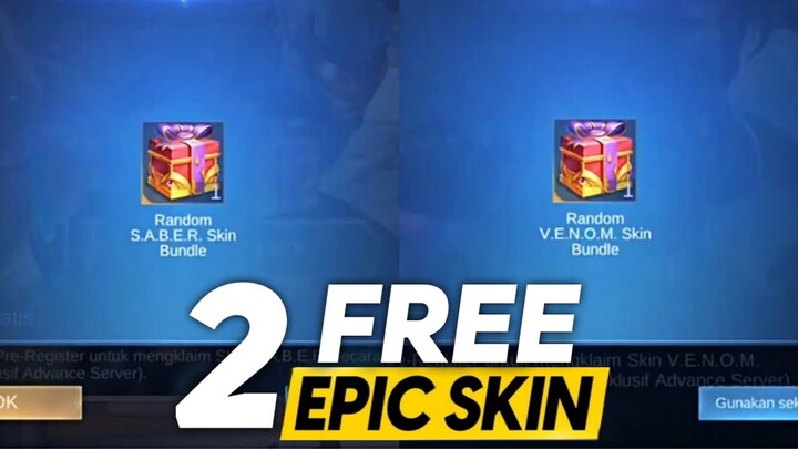 CLAIM NOW 2 FREE EPIC SKIN | MLBB