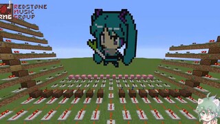 [Music]Playing <Senbonzakura> with Minecraft