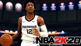 JA Morant NBA Highlights | NBA 2K20 REALISTIC MOD