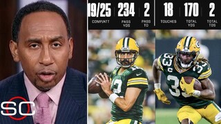 ESPN reacts to the Aarons made a statement to lead the Packers to a rivalry W against the Bears