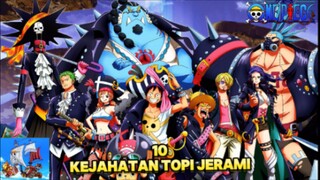 Masih Bajak Laut, Inilah 10 Kejahatan Bajak Laut Topi Jerami #onepiece