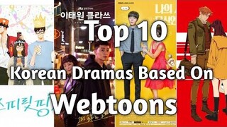 Top 10 Korean Dramas Based on Webtoons