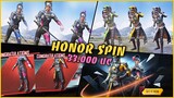 HONOR SPIN ⚔️ BLACK RACECAR KNIGHT X PINK PLUME 🎀 33.000 UC 💸 - PUBG MOBILE