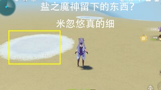 【原神】盐之魔神赫乌莉亚 “流” 下的东西？
