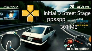 โหลด เกม initial D Street Stage (ppsspp)