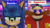Sonic Vs Doctor Eggman
