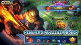 New Hero Aulus Gameplay , Broken Hero - Mobile Legends Bang Bang