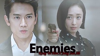 𝐄𝐧𝐞𝐦𝐢𝐞𝐬 || Kang Yo Han ✘ Jung Sun A [The Devil Judge 1x12 FMV]