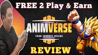 Free to play NFT Games I Play to Earn NFT Games I Animverse Token I Animverse Game Review