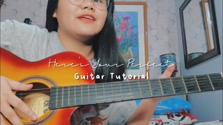 Here's Your Perfect - Jamie Miller || Guitar Tutorial