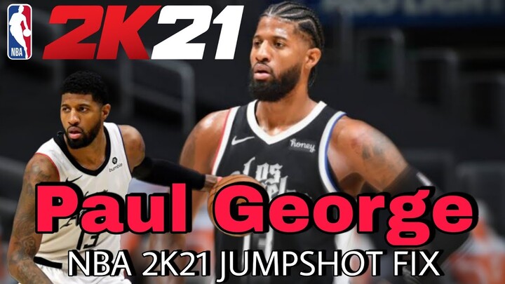 NBA 2K21 - PAUL GEORGE JUMPSHOT FIX *ACCURATE*