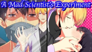 【BL Anime】A mad scientist kisses the boy saying a lot “This is an experiment”. 【Yaoi】