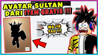 AVATAR DARI ITEM GRATIS SUPER UNIK DAN SULTAN WAJIB TAU !!! - Roblox Indonesia