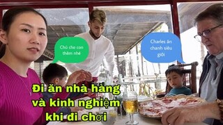 Đi ăn nhà hàng đồ ăn mắc khủng hoảng quá về ăn cơm ké/ cuộc sống pháp/món ngon mỗi ngày/du lịch pháp