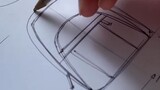 Hand drawn industrial product design speed painting process Hulya