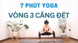 [7 phút]  Tập luyện mông hiệu quả: Bí quyết sở hữu vòng 3 "căng đét"| Hà Lee Yoga