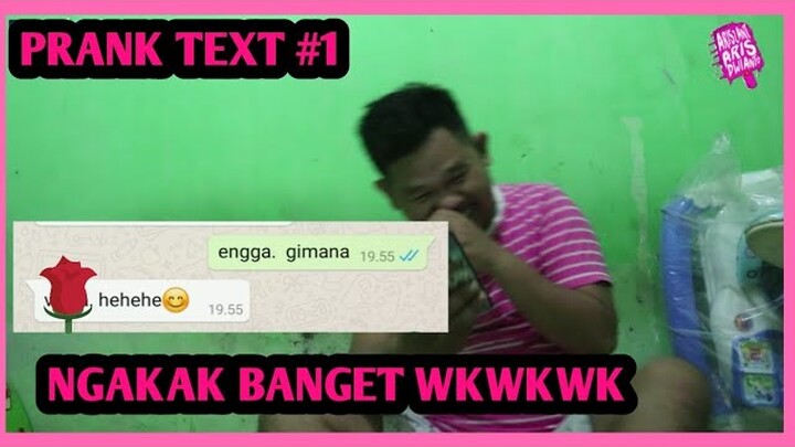 PRANK TEXT MINTA KENALAN KE TEMAN,  DIA MALAH MINTA LEBIH! - Prank Text Indonesia
