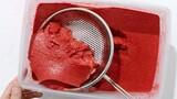 Process of slime-made pork blood tofu 