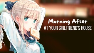 {ASMR Roleplay} Morning After At Your Girlfriend's House