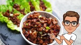 Minced Chicken with Lettuce Wrap | Chinese Style Minced Chicken Recipe