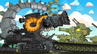 YouTube HomeAnimations | Rubbish Monster. I will wolf down KV-6!! | Views+25