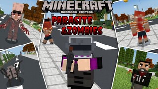 💜Minecraft มือถือ | แจก+รีวิว Addon Parasite&zombies เหล่าซอมบี้และปรสิต!