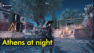 Athens at night | Ancient Greece | Assassin’s Creed: Odyssey