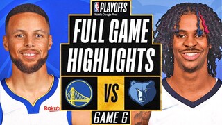 GOLDEN STATE WARRIORS vs MEMPHIS GRIZZLIES FULL GAME 6 HIGHLIGHTS | 2021-22 NBA Playoffs NBA 2K22