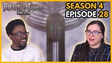 THE DAWN OF HUMANITY! | Attack on Titan Season 4 Part 2 Episode 28 Reaction
