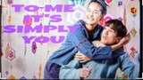 TO ME IT'S SIMPLY YOU Episode 11 Tagalog Dubbed